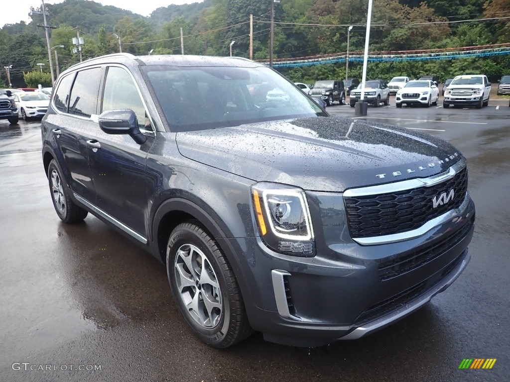 2022 Telluride EX AWD - Gravity Gray / Black photo #2