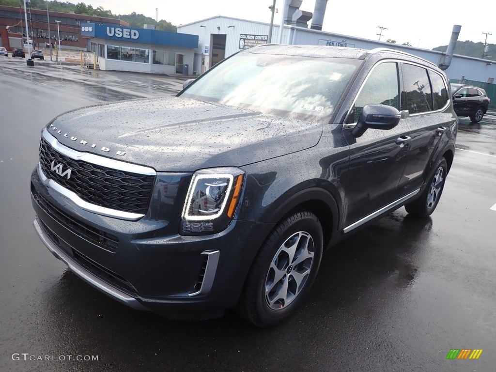 2022 Telluride EX AWD - Gravity Gray / Black photo #4