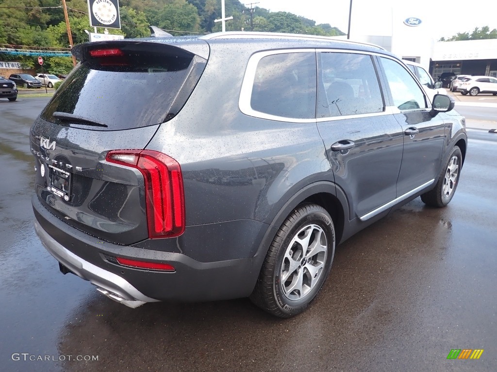2022 Telluride EX AWD - Gravity Gray / Black photo #8
