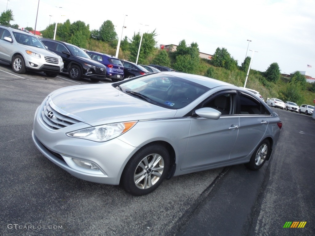 2013 Sonata GLS - Radiant Silver / Gray photo #6