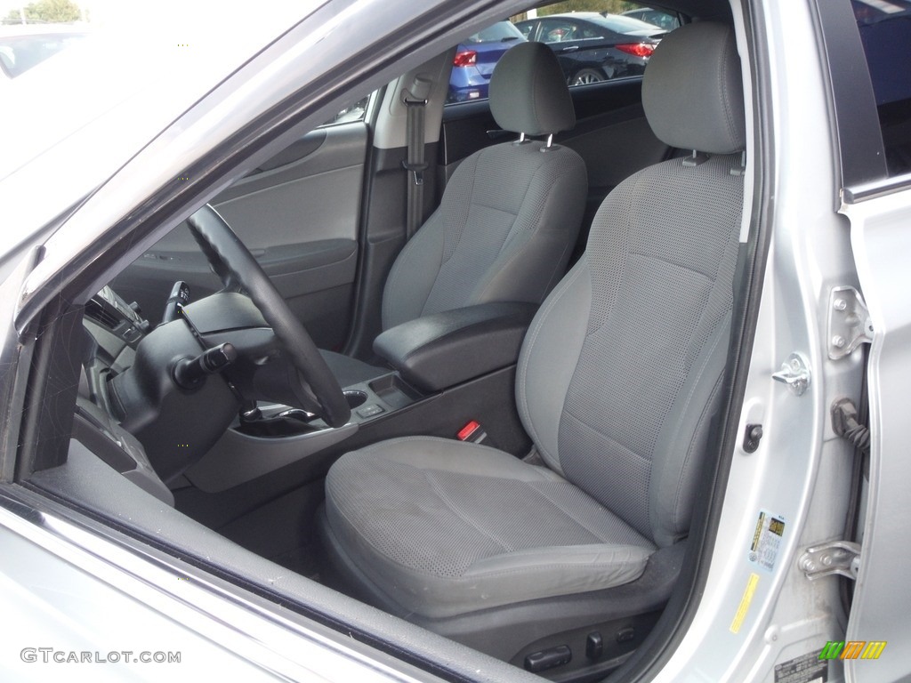2013 Sonata GLS - Radiant Silver / Gray photo #12