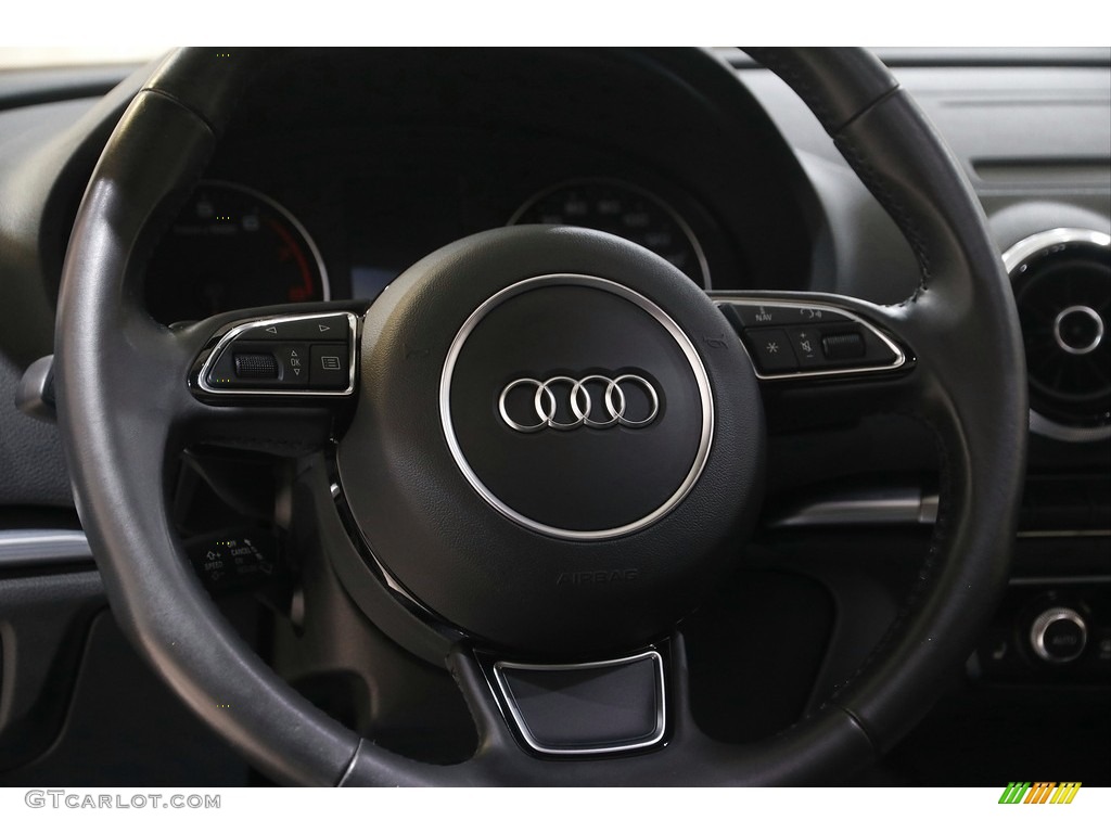 2015 A3 2.0 Premium Plus quattro - Monsoon Gray Metallic / Black photo #7