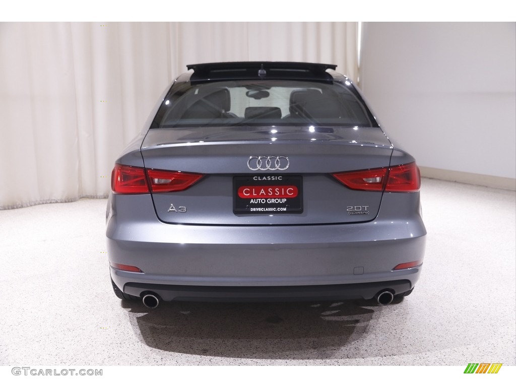 2015 A3 2.0 Premium Plus quattro - Monsoon Gray Metallic / Black photo #18