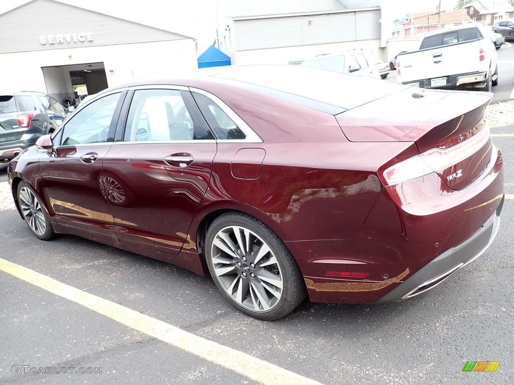 2018 MKZ Reserve AWD - Burgundy Velvet Metallic / Cappuccino photo #2