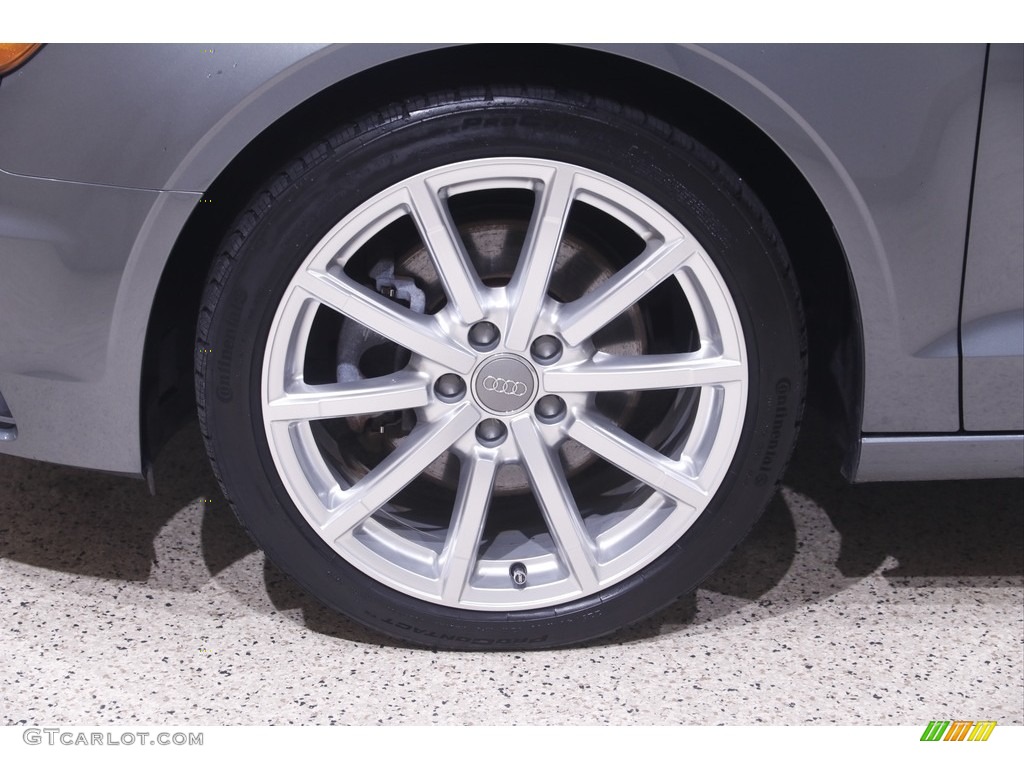 2015 A3 2.0 Premium Plus quattro - Monsoon Gray Metallic / Black photo #20