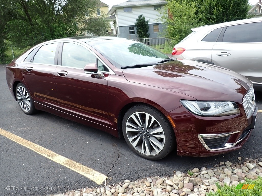 2018 MKZ Reserve AWD - Burgundy Velvet Metallic / Cappuccino photo #4