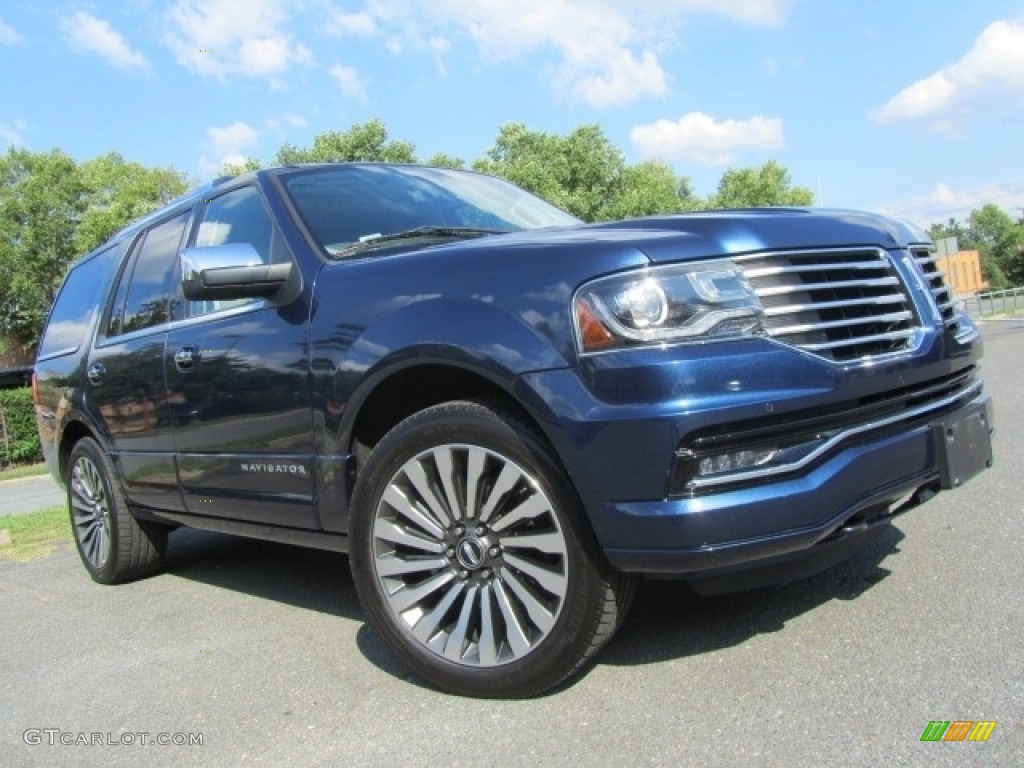 Midnight Sapphire Metallic 2016 Lincoln Navigator Select 4x4 Exterior Photo #144657059