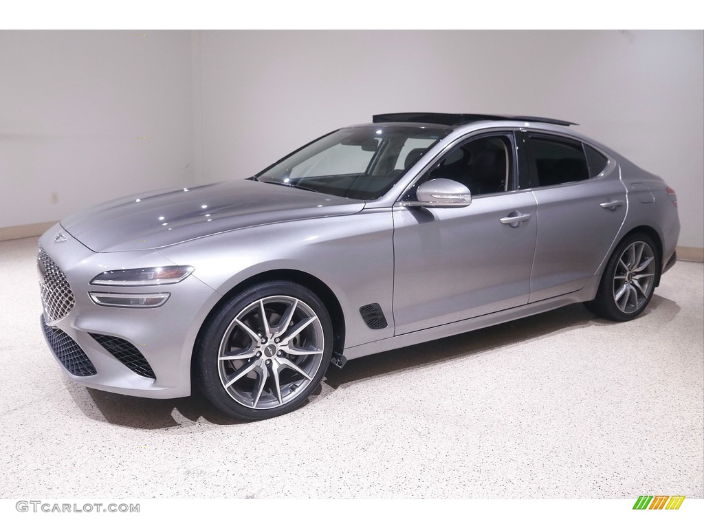 Savile Silver 2022 Genesis G70 2.0T AWD Exterior Photo #144658001