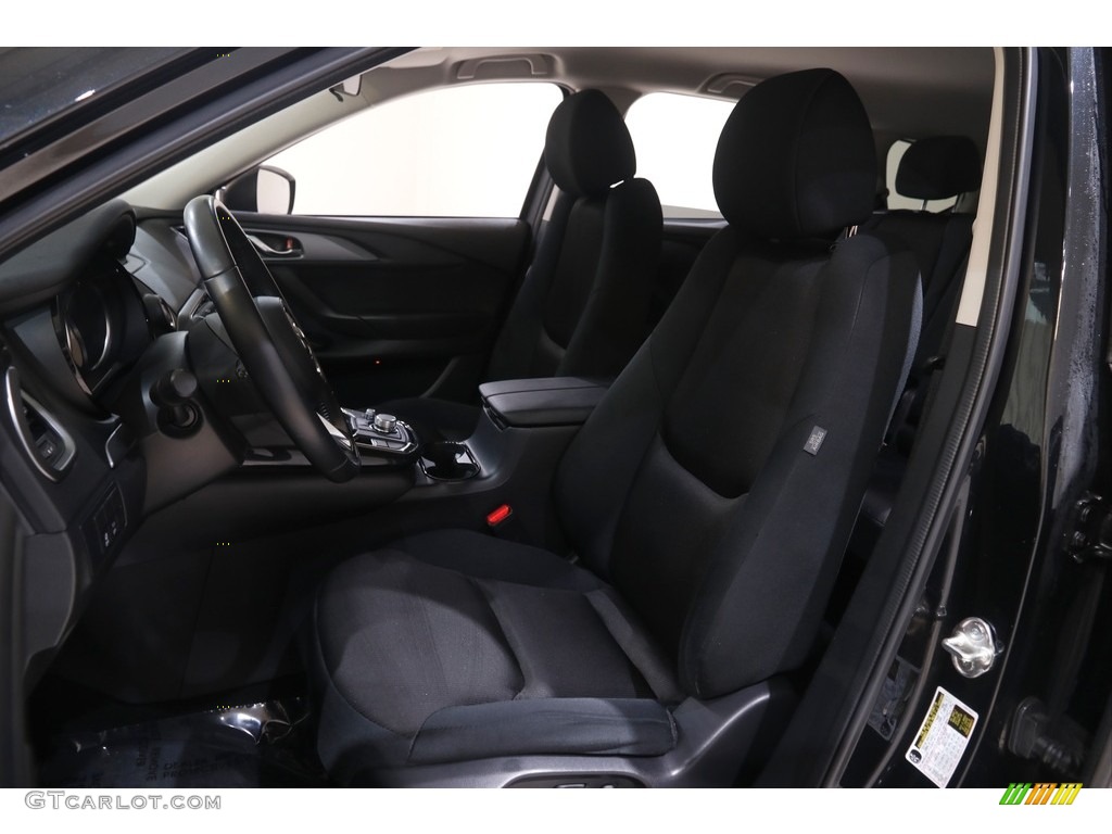 Black Interior 2019 Mazda CX-9 Sport AWD Photo #144658106