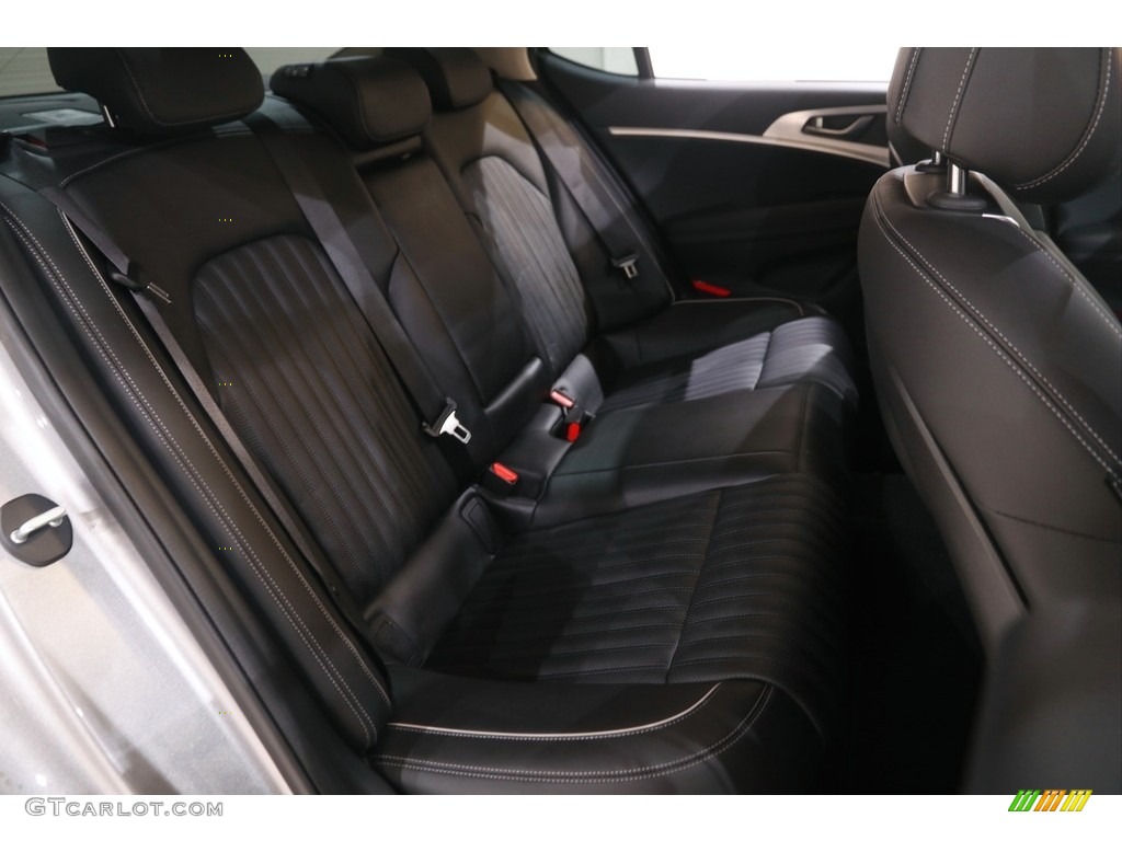 Black Interior 2022 Genesis G70 2.0T AWD Photo #144658286