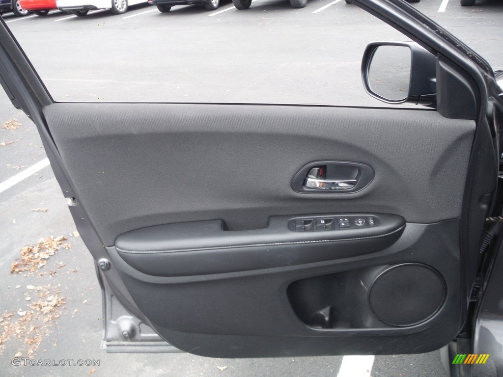 2019 HR-V LX AWD - Modern Steel Metallic / Black photo #11