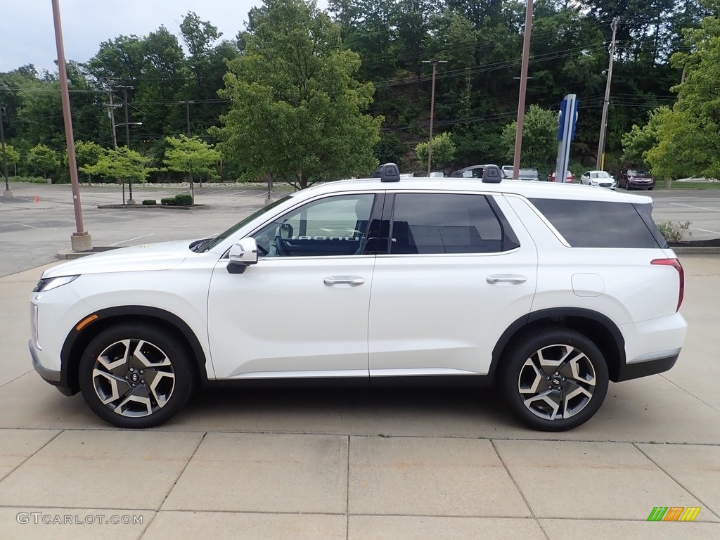 Hyper White 2023 Hyundai Palisade SEL AWD Exterior Photo #144660336
