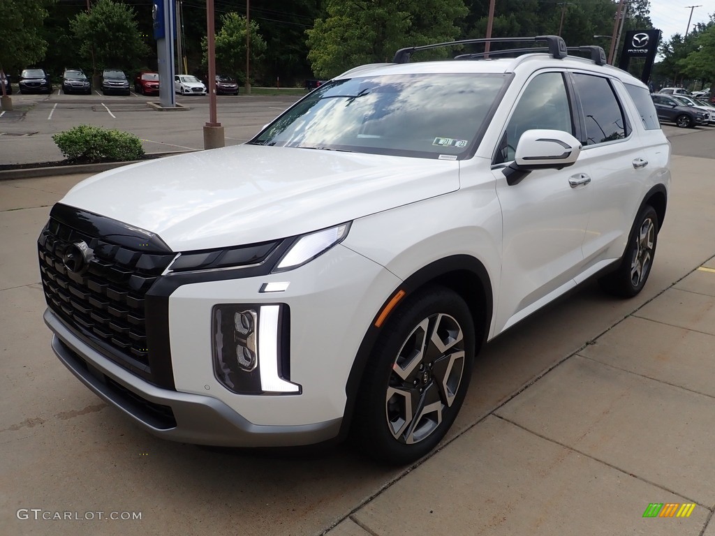Hyper White 2023 Hyundai Palisade SEL AWD Exterior Photo #144660357
