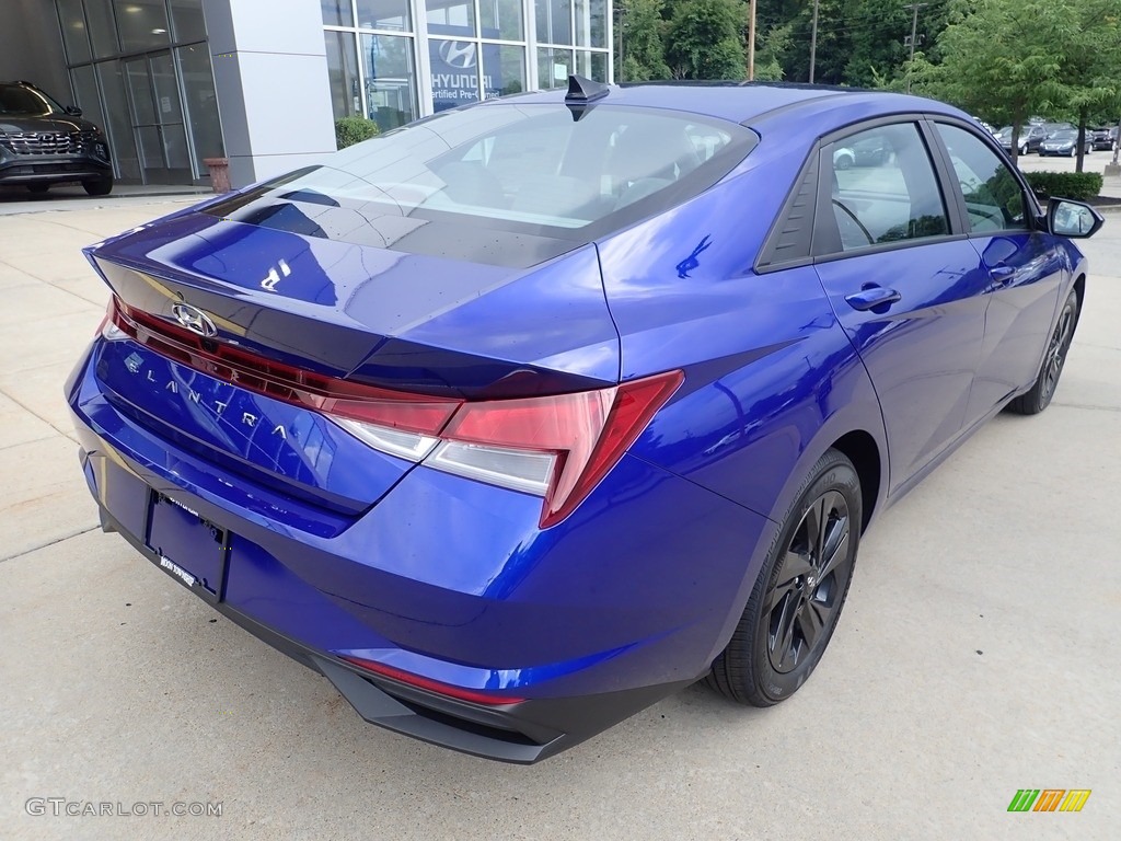 2023 Elantra SEL - Intense Blue / Medium Gray photo #2