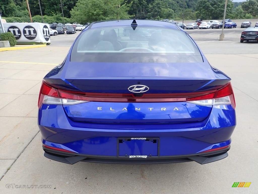 2023 Intense Blue Hyundai Elantra SEL 144654541 Photo 3 GTCarLot