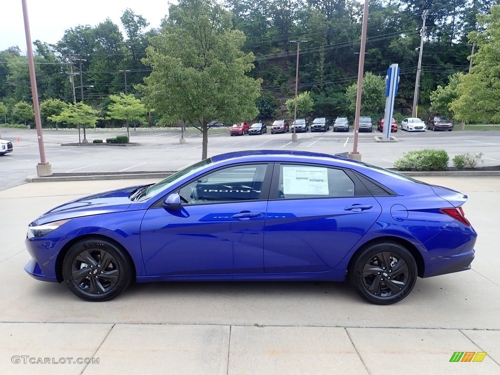 Intense Blue 2023 Hyundai Elantra SEL Exterior Photo #144660702
