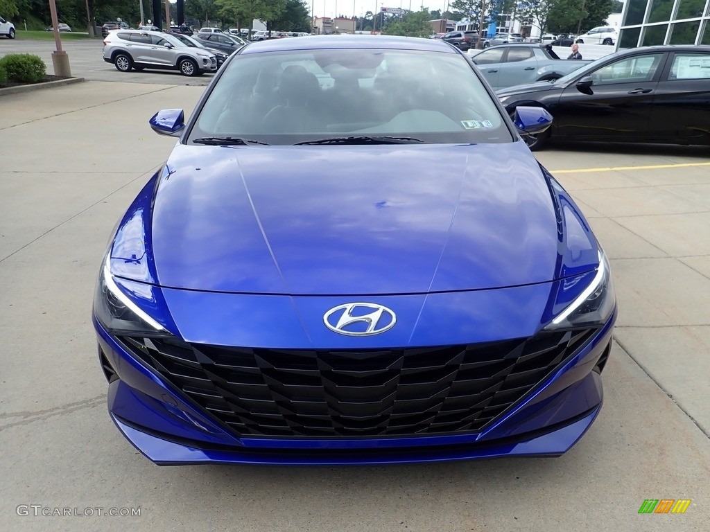 2023 Elantra SEL - Intense Blue / Medium Gray photo #8