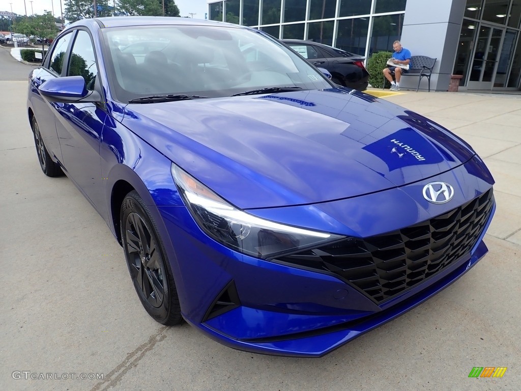 Intense Blue 2023 Hyundai Elantra SEL Exterior Photo #144660750