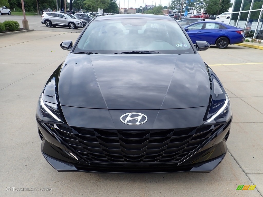 2023 Elantra SEL - Phantom Black / Medium Gray photo #8