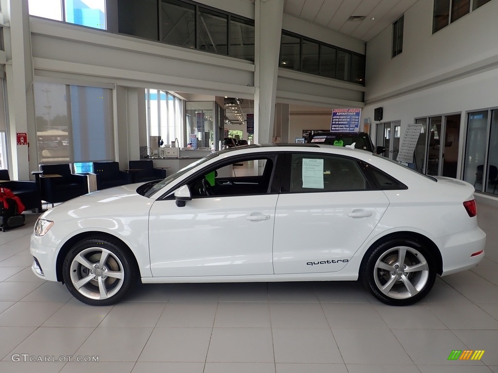 Glacier White Metallic 2016 Audi A3 2.0 Premium quattro Exterior Photo #144661218