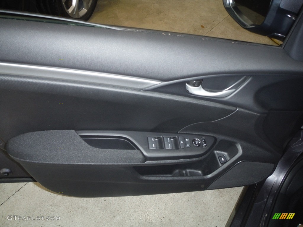 2021 Civic LX Sedan - Modern Steel Metallic / Black photo #9