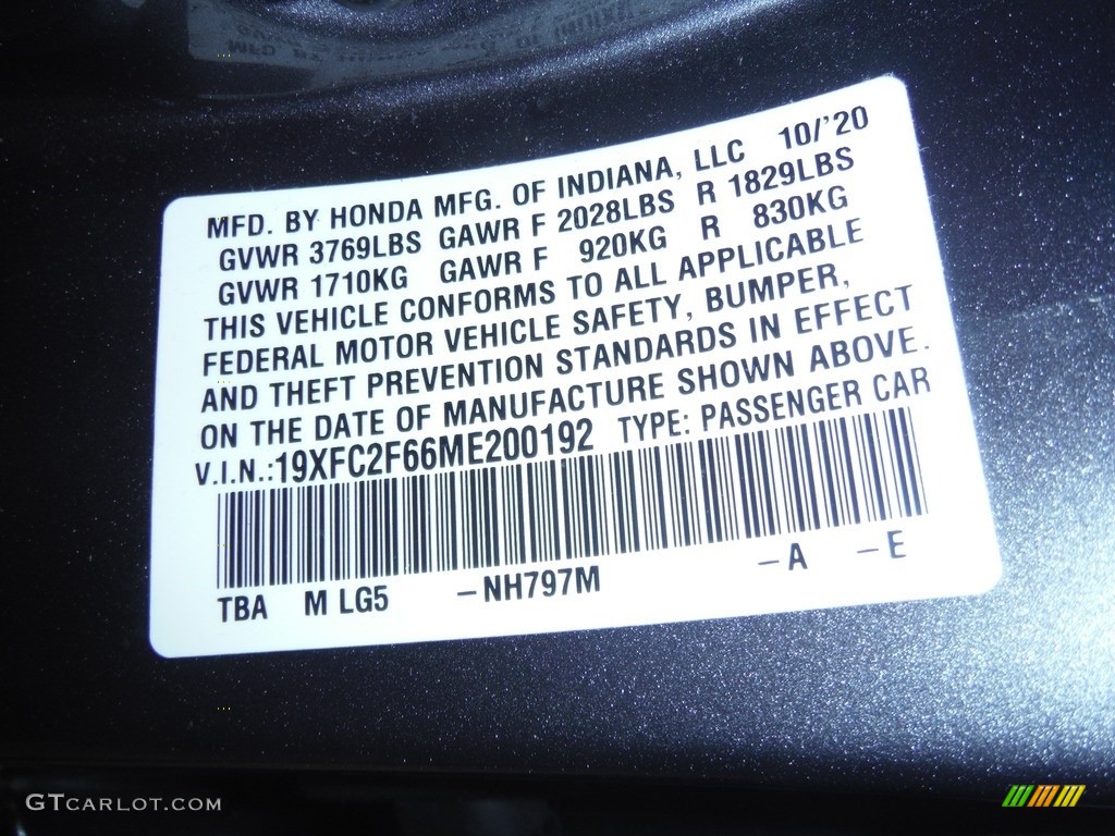 2021 Civic LX Sedan - Modern Steel Metallic / Black photo #25
