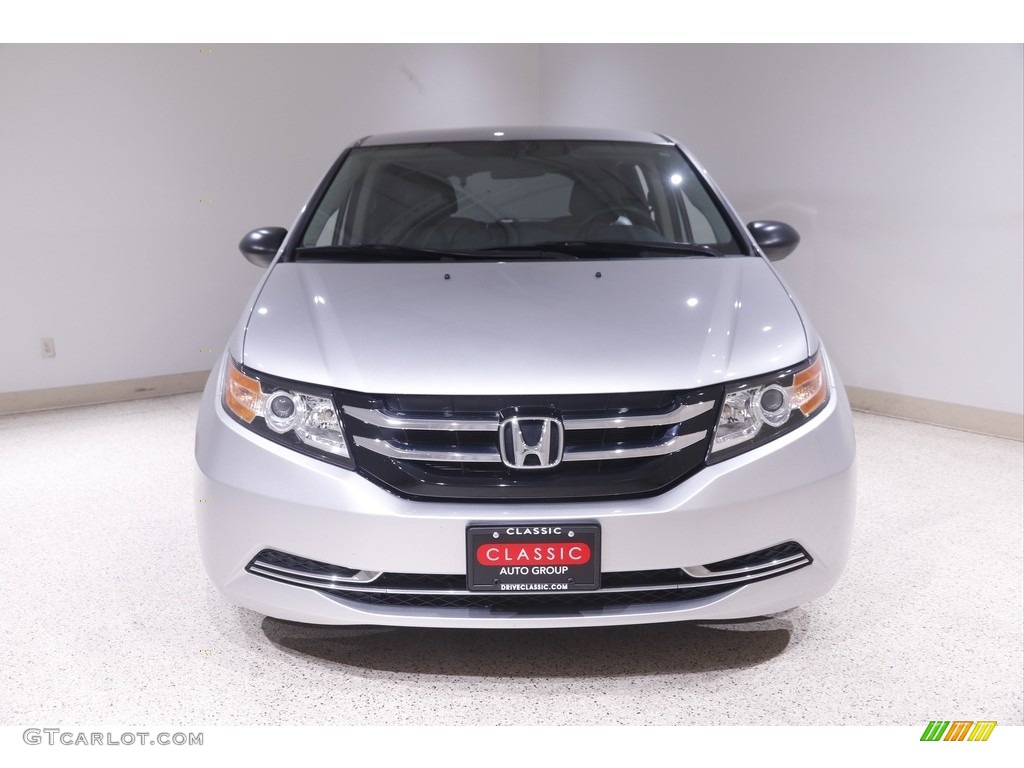 2014 Odyssey LX - Alabaster Silver Metallic / Gray photo #2