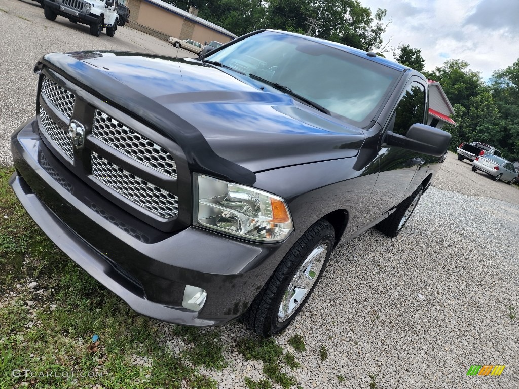 2014 1500 Express Regular Cab - Granite Crystal Metallic / Black/Diesel Gray photo #4