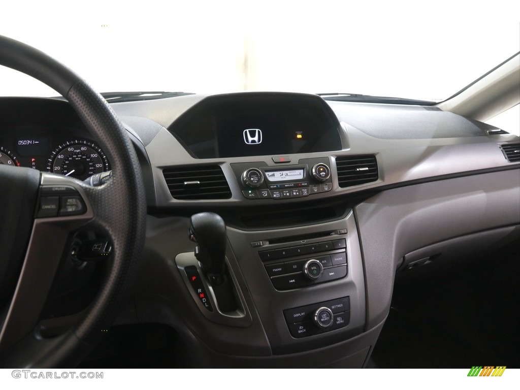2014 Odyssey LX - Alabaster Silver Metallic / Gray photo #9