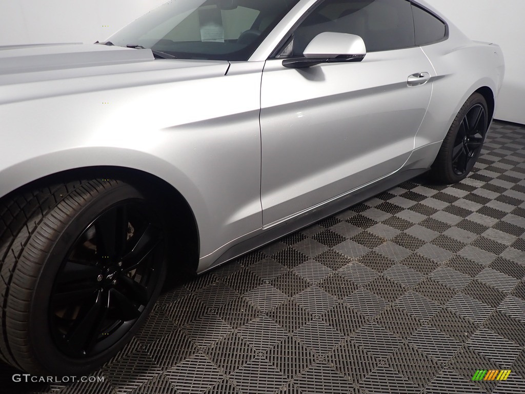 2015 Mustang EcoBoost Premium Coupe - Ingot Silver Metallic / Ceramic photo #10