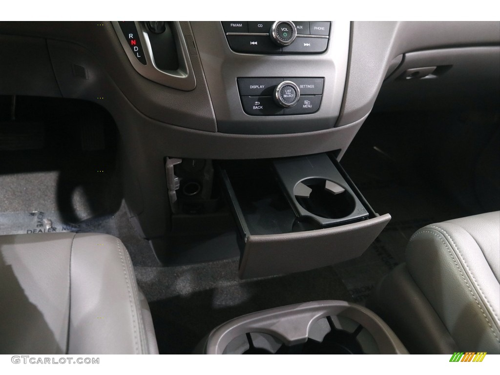 2014 Odyssey LX - Alabaster Silver Metallic / Gray photo #14