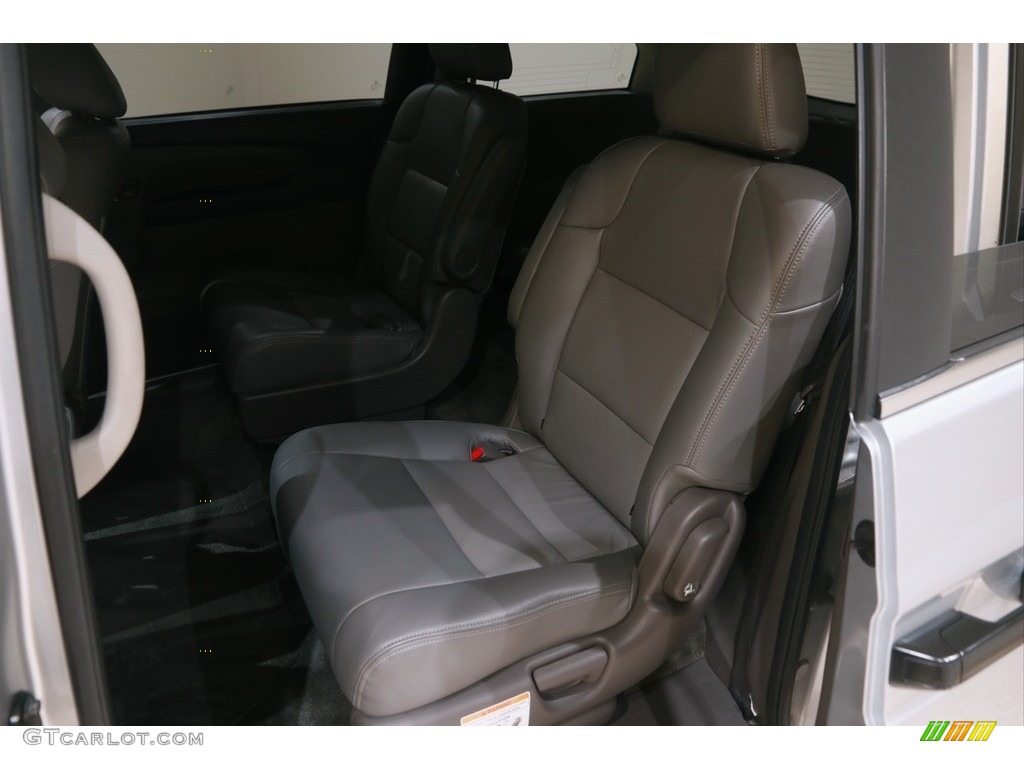 2014 Odyssey LX - Alabaster Silver Metallic / Gray photo #18