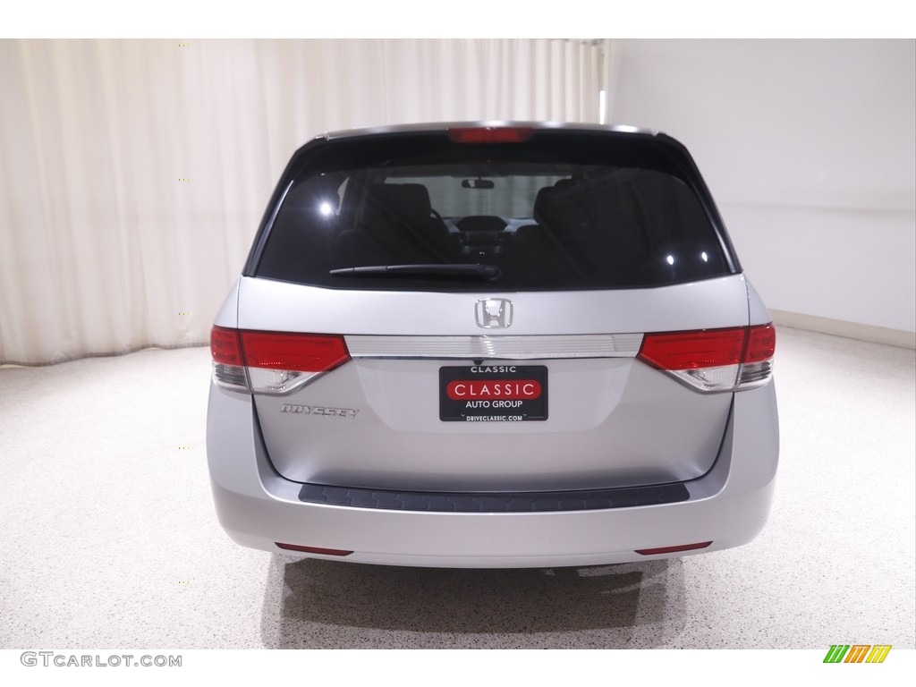 2014 Odyssey LX - Alabaster Silver Metallic / Gray photo #20