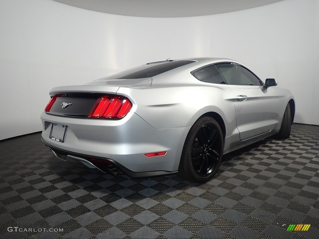 2015 Mustang EcoBoost Premium Coupe - Ingot Silver Metallic / Ceramic photo #16