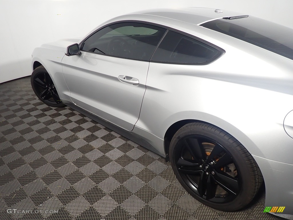 2015 Mustang EcoBoost Premium Coupe - Ingot Silver Metallic / Ceramic photo #18