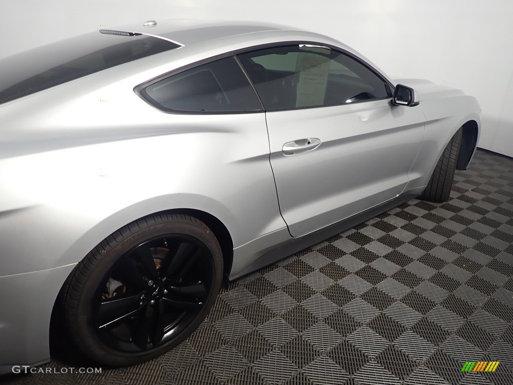 2015 Mustang EcoBoost Premium Coupe - Ingot Silver Metallic / Ceramic photo #19