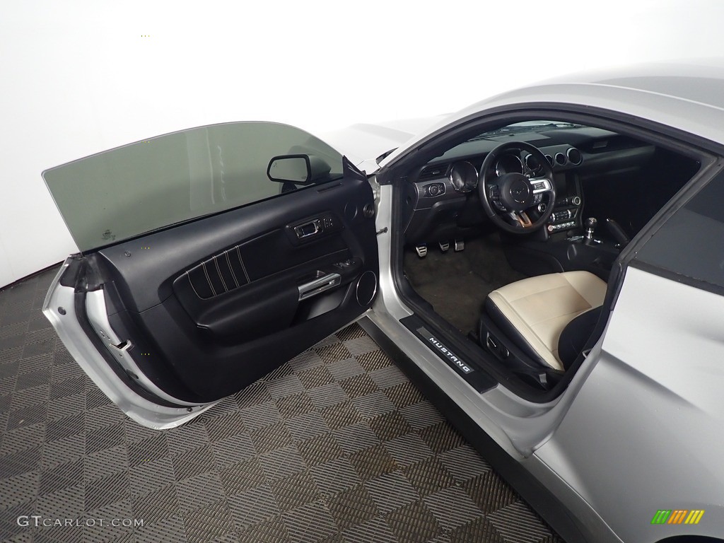 2015 Mustang EcoBoost Premium Coupe - Ingot Silver Metallic / Ceramic photo #20