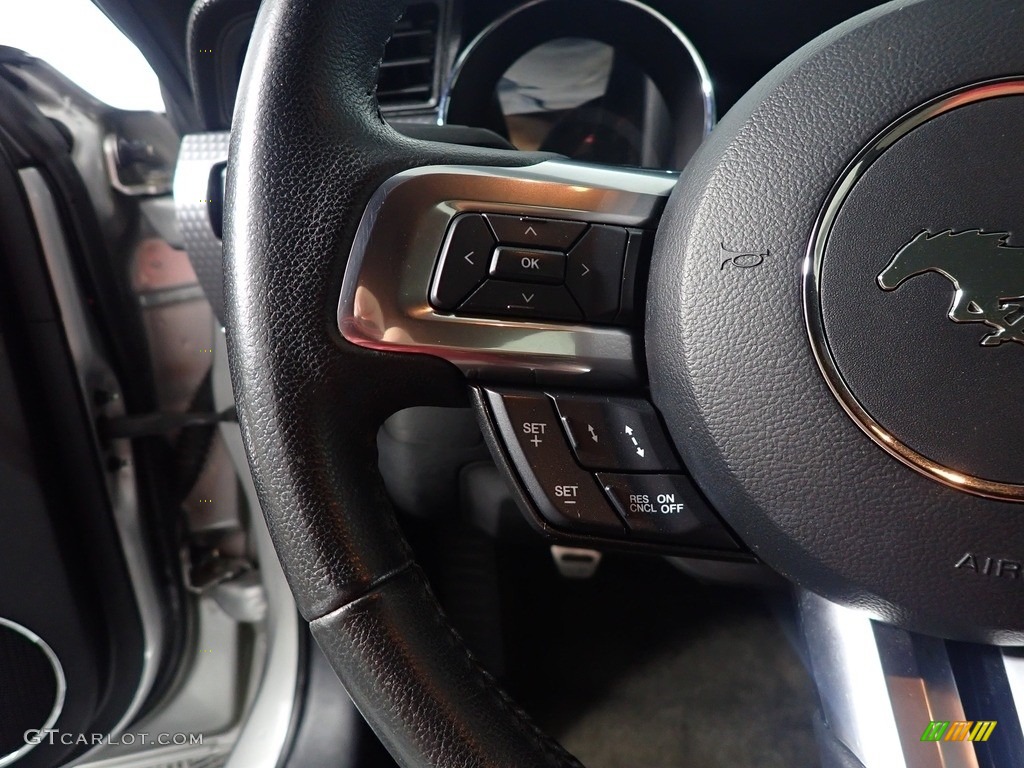 2015 Mustang EcoBoost Premium Coupe - Ingot Silver Metallic / Ceramic photo #29