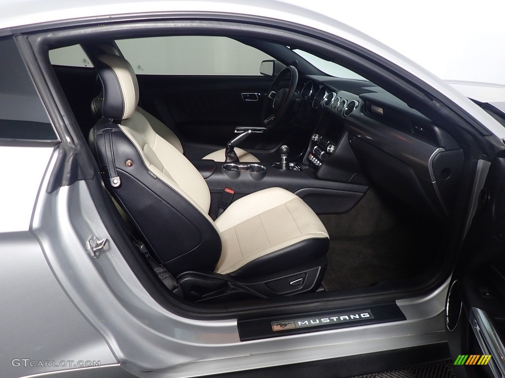 2015 Mustang EcoBoost Premium Coupe - Ingot Silver Metallic / Ceramic photo #35
