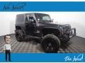 Black 2009 Jeep Wrangler X 4x4