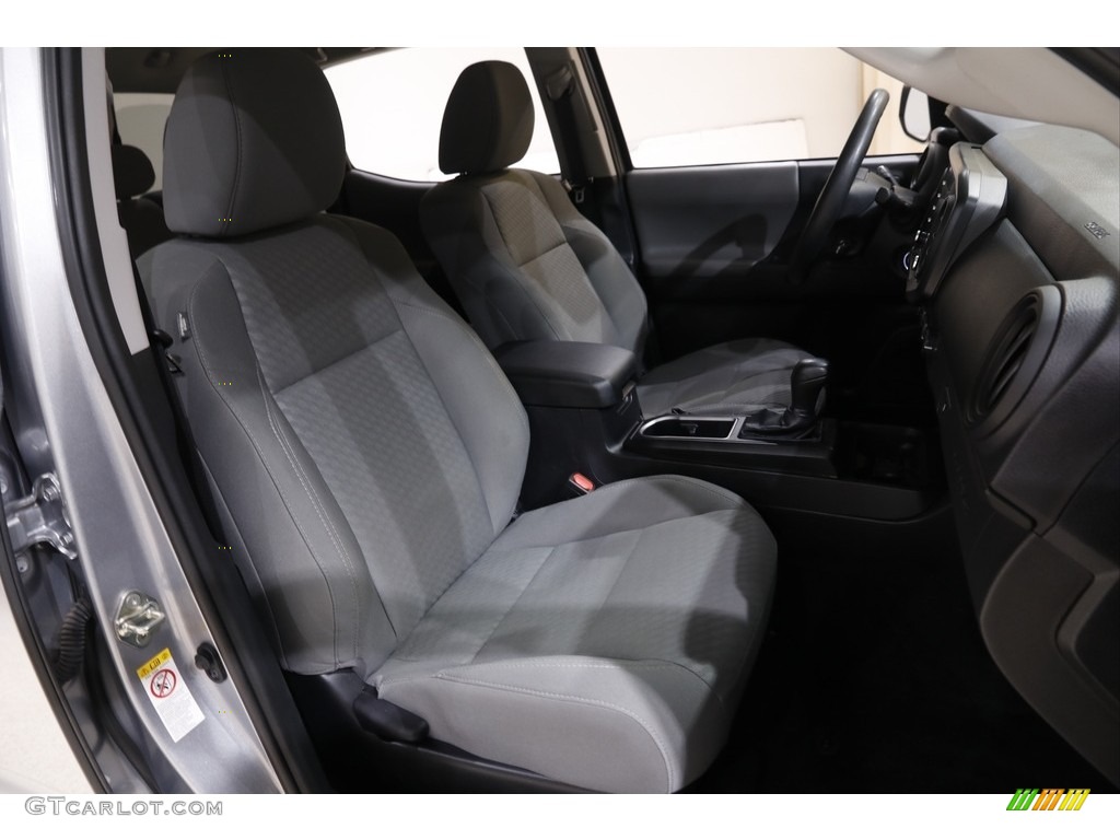 2020 Tacoma SR Double Cab 4x4 - Silver Sky Metallic / Cement photo #14