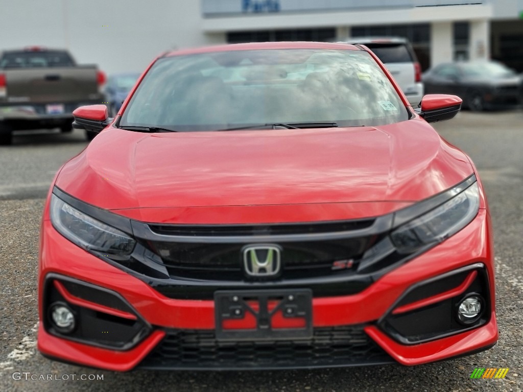 Rallye Red 2020 Honda Civic Si Coupe Exterior Photo #144663408
