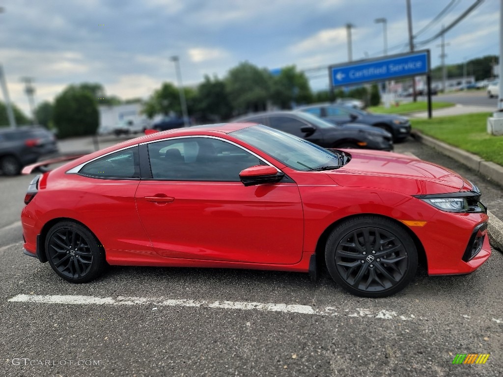 Rallye Red 2020 Honda Civic Si Coupe Exterior Photo #144663447