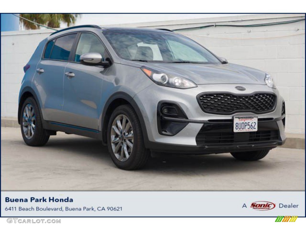 Steel Gray Kia Sportage