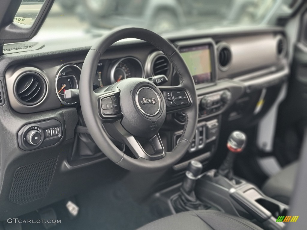 2022 Jeep Wrangler Sport 4x4 Black Dashboard Photo #144664182
