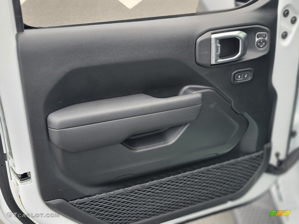 2022 Jeep Wrangler Sport 4x4 Black Door Panel Photo #144664203