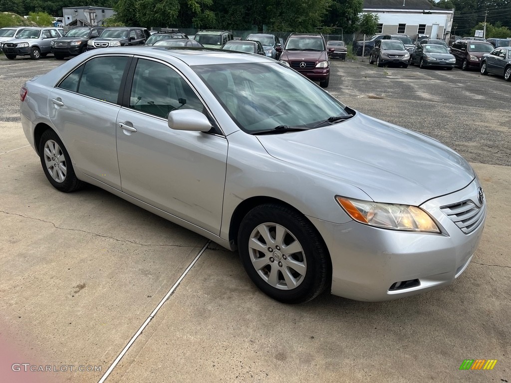 2008 Camry LE V6 - Classic Silver Metallic / Bisque photo #2