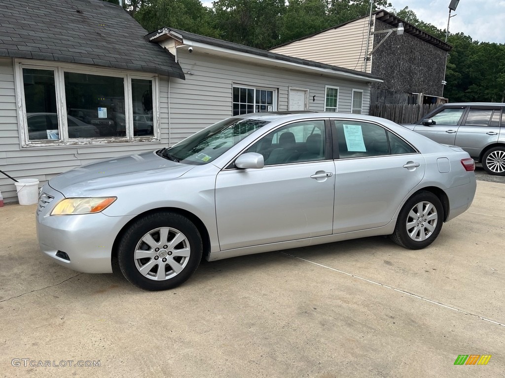 2008 Camry LE V6 - Classic Silver Metallic / Bisque photo #10