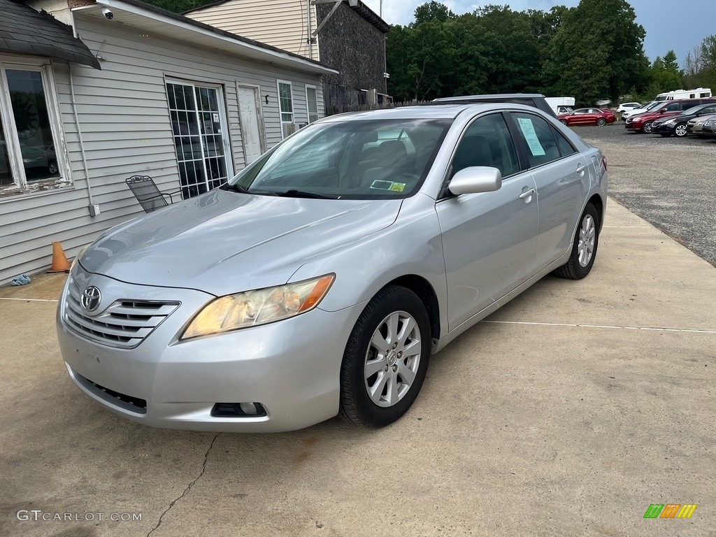2008 Camry LE V6 - Classic Silver Metallic / Bisque photo #11