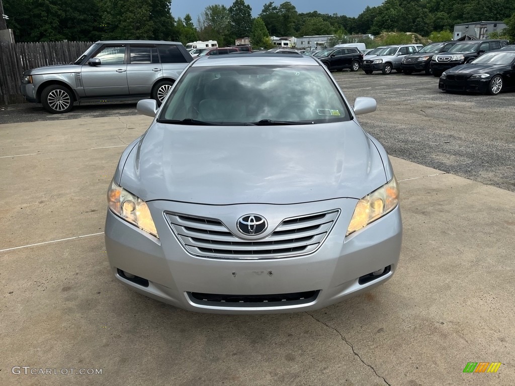 2008 Camry LE V6 - Classic Silver Metallic / Bisque photo #12